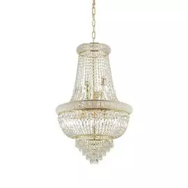 Подвесная люстра Dubai DUBAI SP10 OTTONE Ideal Lux