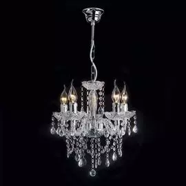 Подвесная люстра Eurosvet 10200/5 хром