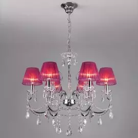 Подвесная люстра Eurosvet 1050/6 хром