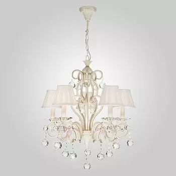 Подвесная люстра Eurosvet 12075/5 белый Strotskis