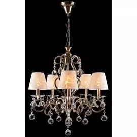 Подвесная люстра Eurosvet 1448/5 античная бронза Strotskis