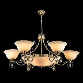 Подвесная люстра Eurosvet 29850/6+3 античная бронза Strotskis