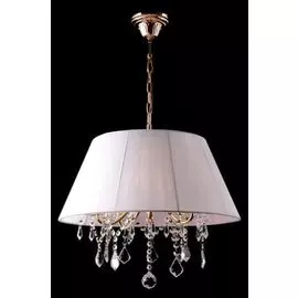 Подвесная люстра Eurosvet 3125/5 золото/белый Strotskis