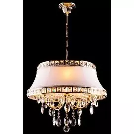 Подвесная люстра Eurosvet 3271/5 золото/белый Strotskis