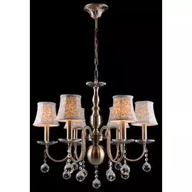 Подвесная люстра Eurosvet 3294/6 античная бронза Strotskis