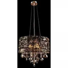 Подвесная люстра Eurosvet 3400/5 золото/тонированный хрусталь Strotskis