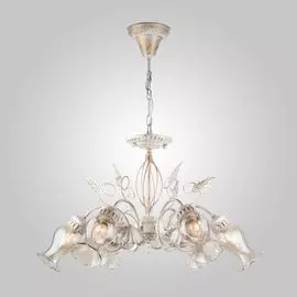 Подвесная люстра Eurosvet Афелия 60021/6 белый с золотом