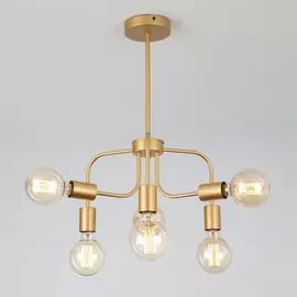 Подвесная люстра Eurosvet Avion 70058/6 золото