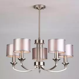 Подвесная люстра Eurosvet Diana 60067/5 сатин-никель