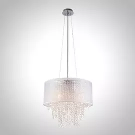 Подвесная люстра Eurosvet Grace 10070/5 хром/белый Strotskis