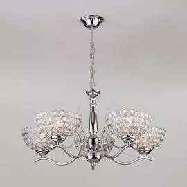 Подвесная люстра Eurosvet Mirage 30119/5 хром
