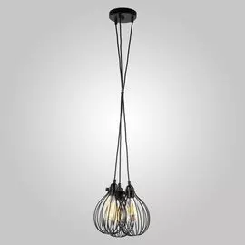 Подвесная люстра Eurosvet Moll 50059/3 черный