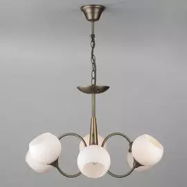 Подвесная люстра Eurosvet Nola 60071/6 античная бронза