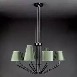 Подвесная люстра Eurosvet Ornato 70074/8 черный