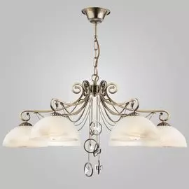 Подвесная люстра Eurosvet Palermo 60062/6 античная бронза