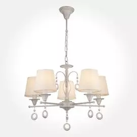 Подвесная люстра Eurosvet Селена 60028/5 белый с золотом