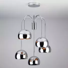 Подвесная люстра Eurosvet Solario 70067/5 хром