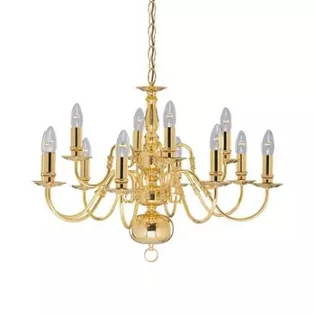 Подвесная люстра Flemish A1019LM-12PB Arte Lamp