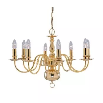 Подвесная люстра Flemish A1019LM-8PB Arte Lamp