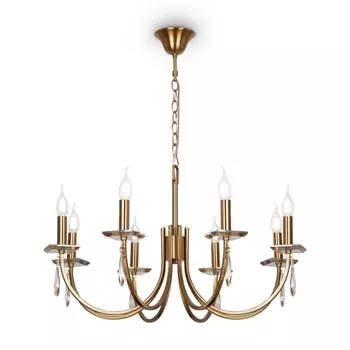 Подвесная люстра Forte FR1006PL-08G Freya