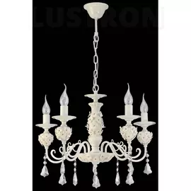 Подвесная люстра Glamour II GLAMOUR II 11374/5С WHITE GOLD, CER Natali Kovaltseva