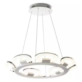Подвесная люстра IDLamp Celia 399/12-LEDWhitechrome