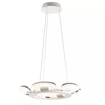 Подвесная люстра IDLamp Celia 399/9-LEDWhitechrome