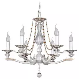 Подвесная люстра IDLamp Eloisa 259/6-Whiteplatina