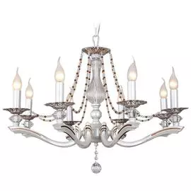 Подвесная люстра IDLamp Eloisa 259/8-Whiteplatina