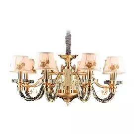 Подвесная люстра IDLamp Michel 404/8-LEDOldbronze