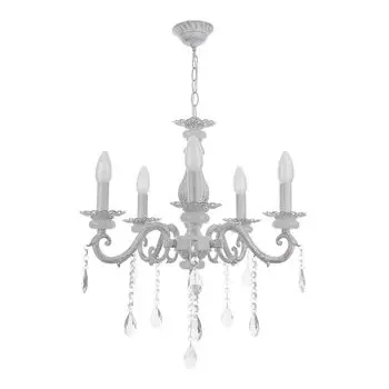 Подвесная люстра IDLamp Milana 270/5-Whitepatina