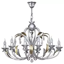 Подвесная люстра IDLamp Noel 241/10-Silvergold