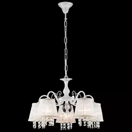 Подвесная люстра Isabelle II 11393/5C WHITE GOLD Natali Kovaltseva