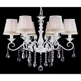 Подвесная люстра Kate KATE 11387/6C WHITE SILVER Natali Kovaltseva