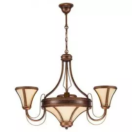 Подвесная люстра Kemar Tanaja T/3 Brown