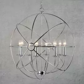 Подвесная люстра Loft IT Castle Chrome Loft1193-8