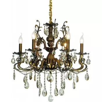 Подвесная люстра Louvre A7019LM-6AB Arte Lamp