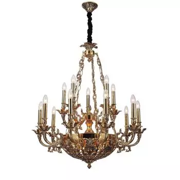 Подвесная люстра Lucia Tucci Firenze 1781.15.3 Antique Gold