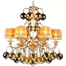 Подвесная люстра Monarch A1199LM-6GO Arte Lamp