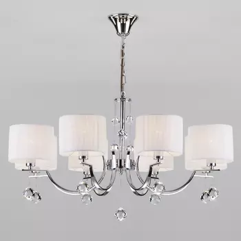 Подвесная люстра Napoli 60095/8 хром Eurosvet