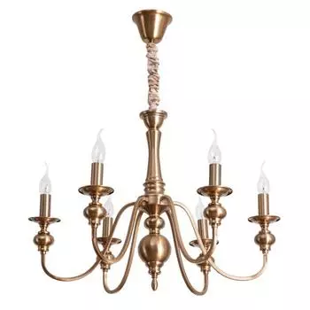 Подвесная люстра Passoni A6097LM-6PB Arte Lamp