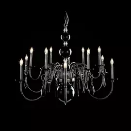 Подвесная люстра Regina MD8048-8A black Illuminati