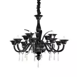 Подвесная люстра Renoir RENOIR SP12 NERO Ideal Lux