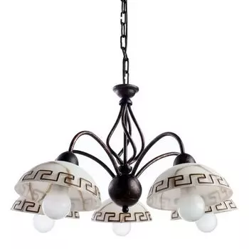 Подвесная люстра Rustica A6884LM-5BR Arte Lamp