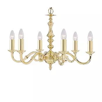 Подвесная люстра Seville A2171LM-6PB Arte Lamp