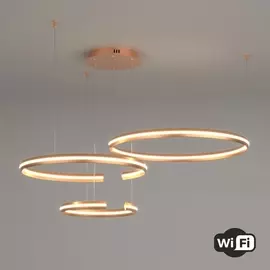 Подвесная люстра Smart Gap 90280/3 золото Smart Eurosvet