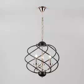 Подвесная люстра Sorrel 60105/3 черный Eurosvet