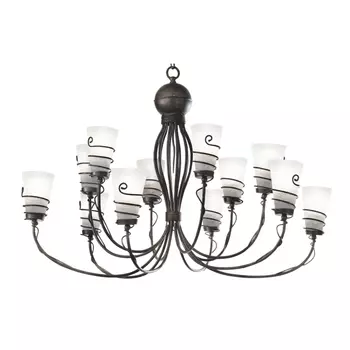 Подвесная люстра Spiral A9051LM-12BR Arte Lamp