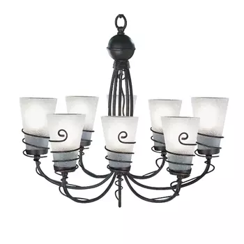 Подвесная люстра Spiral A9051LM-8BR Arte Lamp