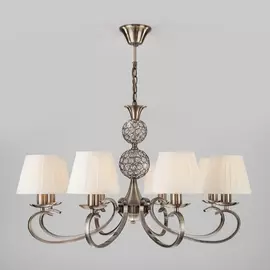 Подвесная люстра Tessa 60089/8 античная бронза Eurosvet